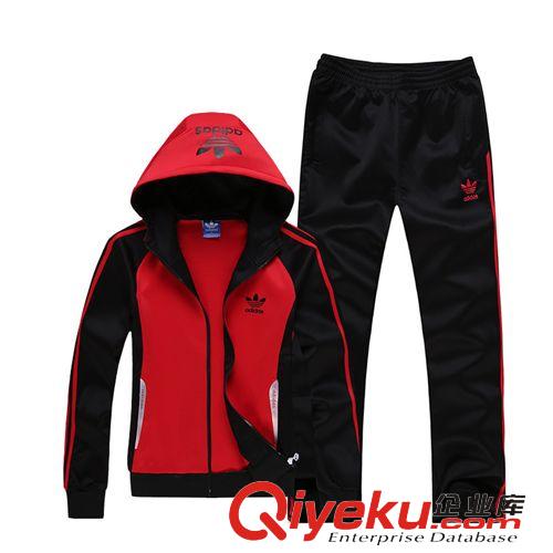 春秋運動套裝 品牌爆款2015春裝新款純棉情侶運動服 男女青年休閑長袖套裝團購