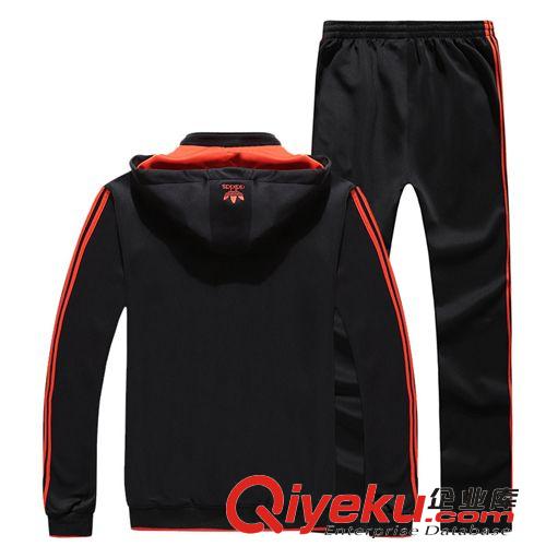 春秋品牌運動套裝 廠價批發 戶外休閑套裝男休閑衣褲套裝男運動休閑套裝棉一件代發