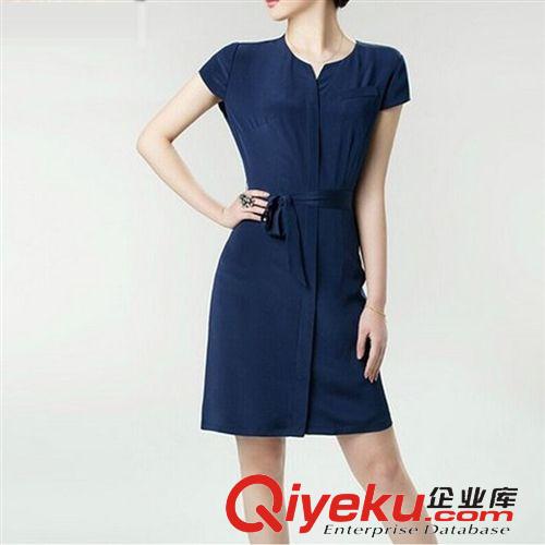 店主推薦 2015新款gd女式真絲連衣裙夏季 修身顯瘦dp女裝