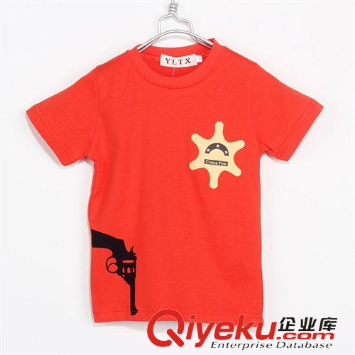 夏季新款第三批 2015夏季新款童裝兒童t恤男童中小童韓版全棉休閑百搭短袖T恤批發原始圖片2