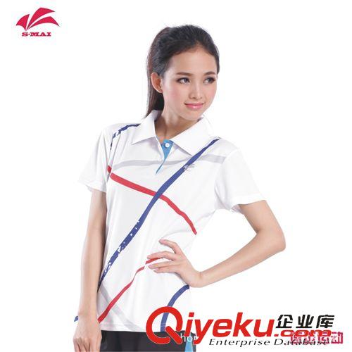 女上衣Coat For Women 速迈SM006B透气速干运动服羽毛球服乒乓球服上衣