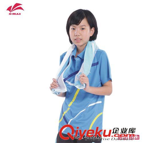 童上衣Shirt For Children 速邁SM006C女羽毛球服 速干訓(xùn)練服上衣  中小學(xué)生童裝