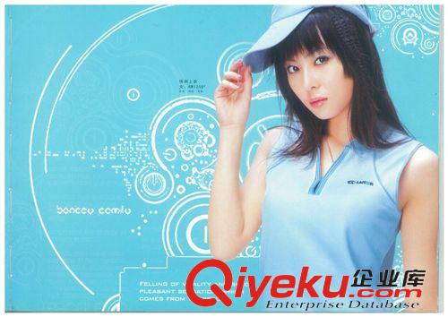 打樣訂做 打樣訂做 2014性感藍色滌綸V領休閑上衣 女款 E014 請聯系客服原始圖片2