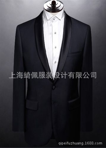 西服 定做男式高级职业装西装西服OL通勤服装量身定制修身小西装