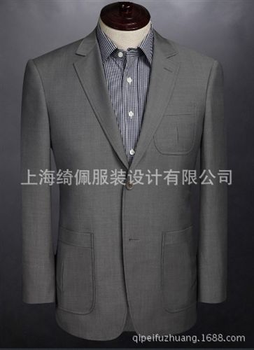 西服 定做男式高级职业装西装西服OL通勤服装量身定制修身小西装