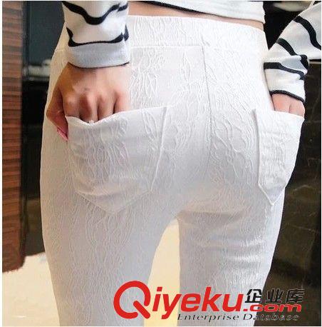 休閑褲 2015春裝新款女裝韓版時尚修身糖果色七分褲中女休閑褲顯瘦馬褲女