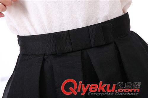 4月六期 2015夏季實拍新品百褶裙半身裙中長款網紗蝴蝶結公主裙原始圖片3