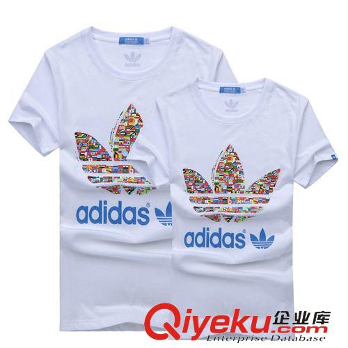 第四波 情侶裝短袖t恤2015新款夏印花運(yùn)動休閑半袖T學(xué)生班服定制原始圖片2