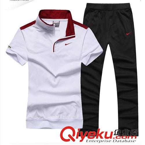 店長(zhǎng)推薦 夏季新款休閑服裝情侶運(yùn)動(dòng)套裝女士短袖長(zhǎng)褲戶外運(yùn)動(dòng)健身裝原始圖片2