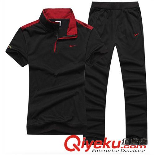 店長(zhǎng)推薦 夏季新款休閑服裝情侶運(yùn)動(dòng)套裝女士短袖長(zhǎng)褲戶外運(yùn)動(dòng)健身裝原始圖片3