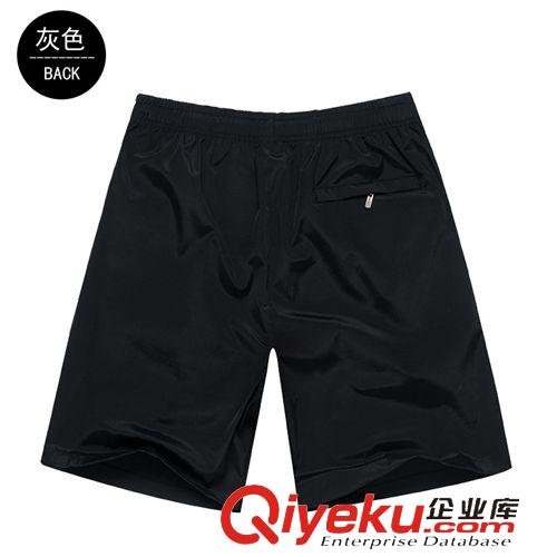 男女休閑運(yùn)動(dòng)單褲 2015夏季新款男士五分褲 修身沙灘褲運(yùn)動(dòng)休閑短褲男中褲潮原始圖片3