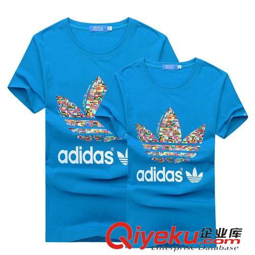 所有產品 情侶裝短袖t恤2015新款夏印花運動休閑半袖T學生班服定制