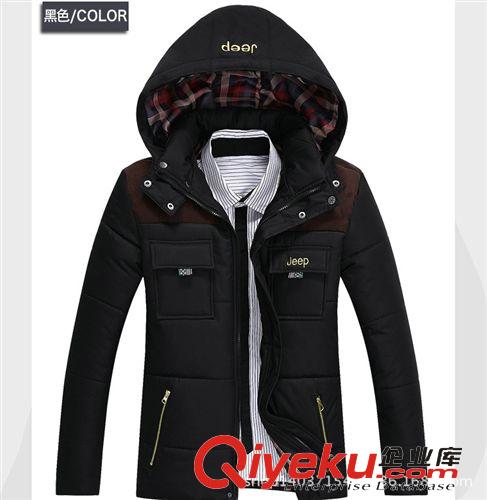 棉衣 2014 新款JEE風男士棉服秋冬裝棉衣男士冬季外套棉襖668原始圖片2
