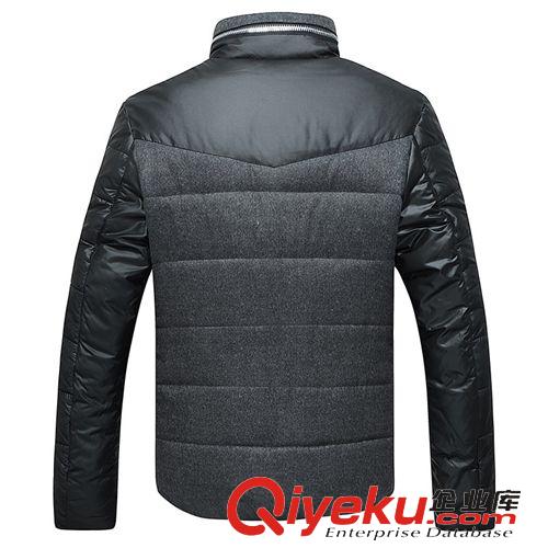 棉衣 秋季上新冬款潮男式韓版純棉色原宿夾克立領(lǐng)外套全棉復(fù)古免燙保暖原始圖片3