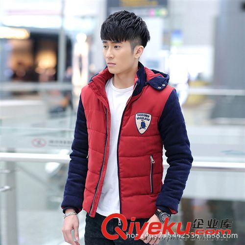 棉衣 秋冬裝棉衣男新款韓版棉服學(xué)生加厚修身棉襖男士外套潮 Z-MT5068原始圖片2