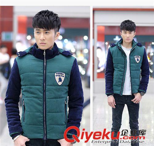 棉衣 秋冬裝棉衣男新款韓版棉服學(xué)生加厚修身棉襖男士外套潮 Z-MT5068原始圖片3