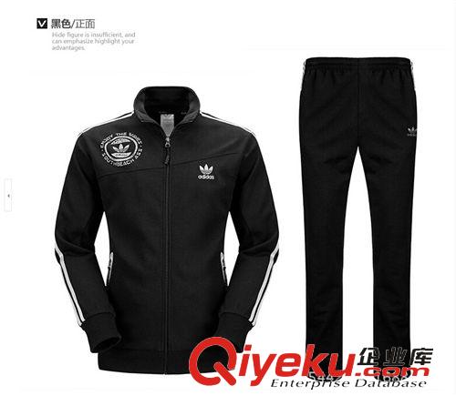 各品牌 春秋套裝 春秋季新款男士純棉運動套裝休閑衛衣大碼運動服套裝