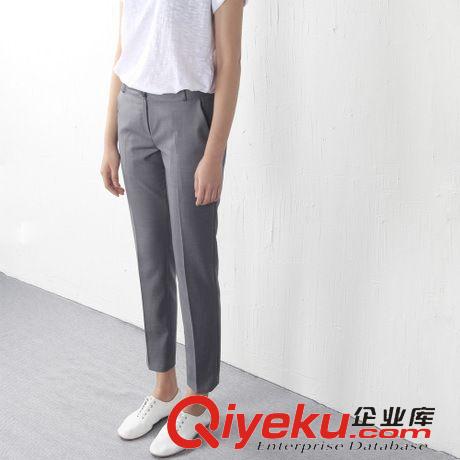 潮流下裝 春裝新款 哈倫褲亞麻女褲韓版顯瘦棉麻女裝休閑小腳長褲