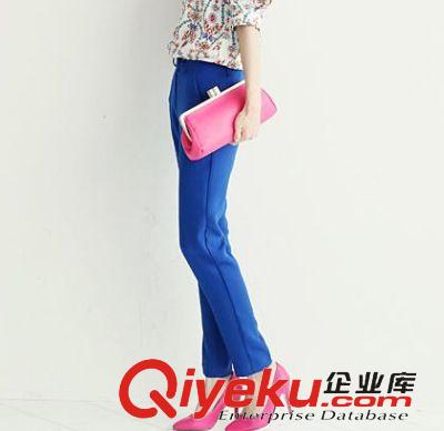 潮流下裝 2015年新款九分哈倫褲 女顯瘦小腳雪紡褲 職業(yè)女褲