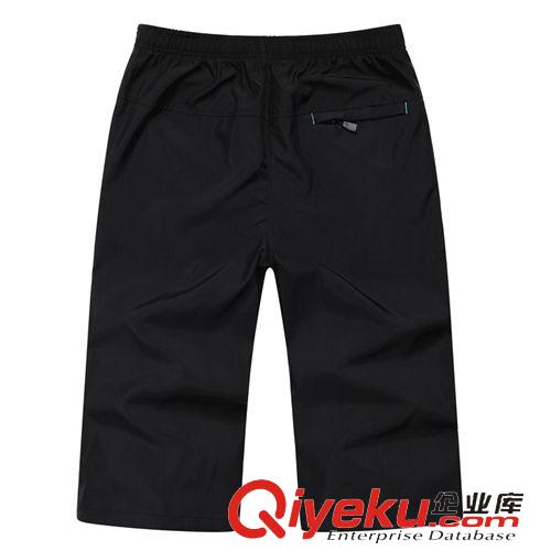 運動褲 2015新款男裝夏季運動休閑七分褲男士速干透氣大碼工作褲一件代發