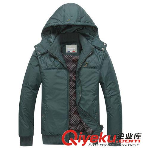 棉衣 反季清倉棉衣男士加厚脫帽羽絨棉服外套男運動休閑夾克型棉襖批發原始圖片2