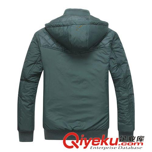 棉衣 反季清倉棉衣男士加厚脫帽羽絨棉服外套男運動休閑夾克型棉襖批發原始圖片3