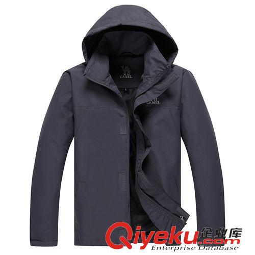 戶外 2015春季新款戶外運動男子沖鋒衣春登山服單件外套男士單層沖鋒衣原始圖片3