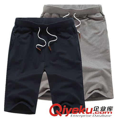 男式休閑褲 2015新品 男裝純棉中褲 男式五分褲 男士休閑褲  純棉男中褲批發