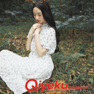 裙裝系列 9827#2015春季新款背心裙蕾絲拼接連衣裙 韓版百搭吊帶打底裙