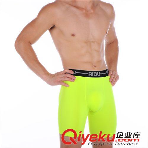 休閑運動POLO 艾步男士排汗速干緊身內(nèi)褲職業(yè)跑步健身褲耐磨大碼平角運動短褲原始圖片2