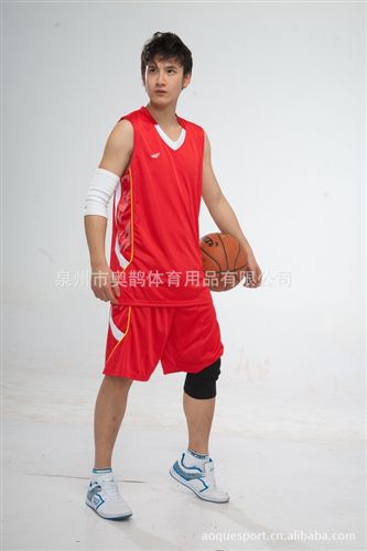 籃球系列 奧鵲籃球服批發(fā)場訓服比賽服套裝籃球衣吸濕排汗快干超輕1020原始圖片2