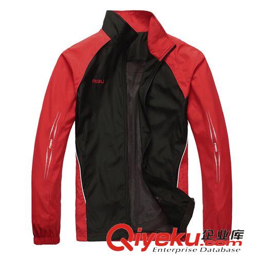 訂制系列 艾步休閑運動服套裝上衣男女校服情侶立領(lǐng)夾克休閑開衫外套