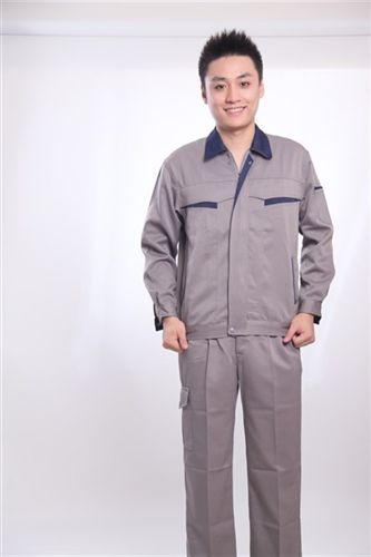 工作服 工程服套裝黑色、工廠廠服、廠服套裝定做、廠家直銷價原始圖片3