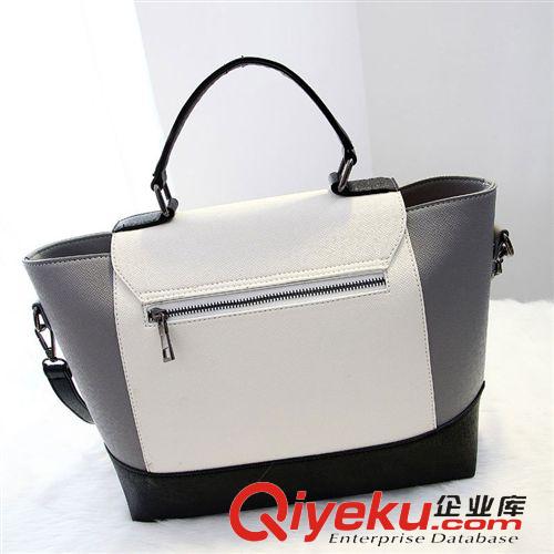 限量版熱銷款 網(wǎng)店代理 代發(fā)微信代購 歐美撞色女包包單肩包斜挎包手提包原始圖片2