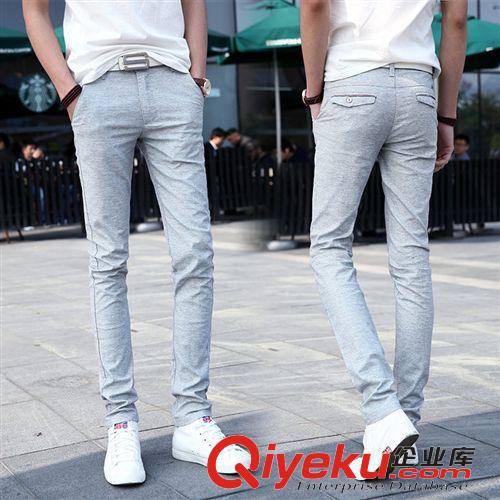 男裝----------------- 淘寶開(kāi)店男士休閑褲錦棉修身型長(zhǎng)褲小腳服裝代理