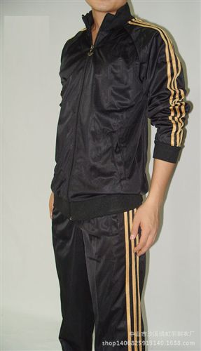 運(yùn)動服 專業(yè)定做男士薄款休閑韓版運(yùn)動套裝承接外貿(mào)訂單歡迎來圖來樣定制原始圖片3