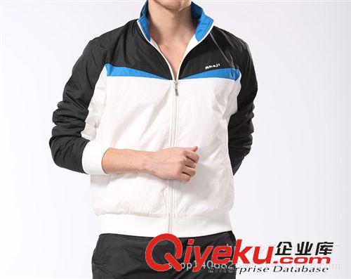 運(yùn)動服 專業(yè)定做男士薄款休閑韓版運(yùn)動套裝承接外貿(mào)訂單歡迎來圖來樣定制