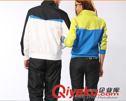 運(yùn)動(dòng)服 廠家生產(chǎn)秋冬新款尼龍運(yùn)動(dòng)套滌綸套裝情侶套裝加厚款歡迎來(lái)樣定制原始圖片3