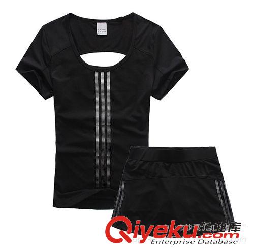 運動服 廠家供應(yīng)女士短袖T恤短褲裙褲運動服女款休閑網(wǎng)球服套裝歡迎定做
