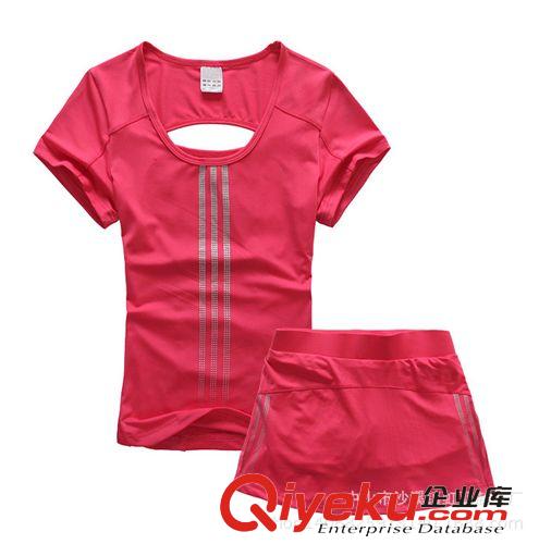 運動服 廠家供應(yīng)女士短袖T恤短褲裙褲運動服女款休閑網(wǎng)球服套裝歡迎定做