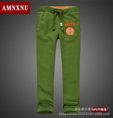 運(yùn)動服 廠家供應(yīng)新款時尚運(yùn)動休閑褲 280g純棉牛肚衛(wèi)褲 可來圖來樣定做原始圖片3