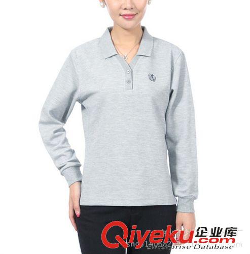 女式長(zhǎng)袖T恤 廠家定做新款女式長(zhǎng)袖韓版U領(lǐng)潮T貼身莫代爾棉字母印花歡迎訂購