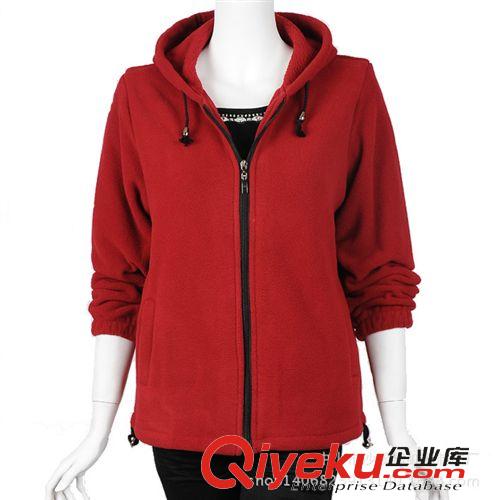 風衣 夾克 定做搖粒絨中老年女裝 媽媽春秋冬裝 休閑保暖夾克外套特大碼原始圖片2
