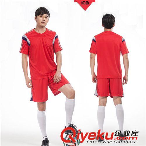 足球服 批發供應zp無標足球服套裝男全空白足球衣光板訓練比賽服可加印原始圖片2