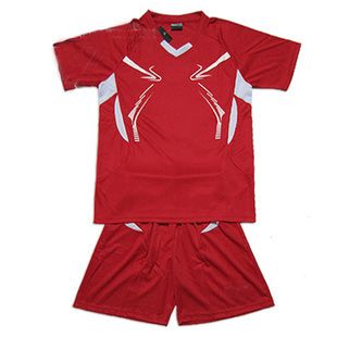 足球服（兒童成人同款） 批發供應兒童足球服套裝童裝足球衣訓練服可加印 親子裝 可定制原始圖片2