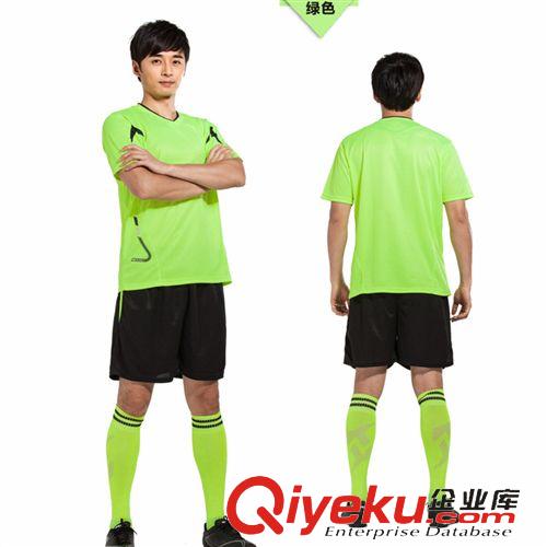足球服（無標） 批發供應zp好品質光板短袖足球服套裝男全空白足球衣訓練比賽服原始圖片3