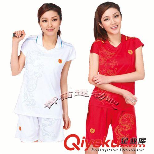 排球服（情侶款） 批發供應zp夏季短袖運動服套裝男女乒乓球服網球服跑步服排球服