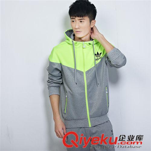 2014男春季套裝 批發價 2015 春季新款 男裝 韓版時尚潮流  運動服套裝 8366