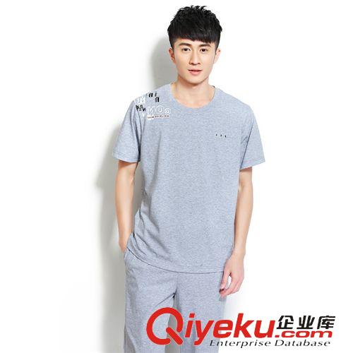 2014男款夏季套裝 批發價2015夏季新款短袖長褲男裝運動服套裝8068