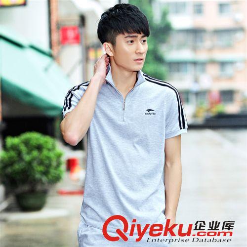 2014男款夏季套裝 批發(fā)價(jià)2015夏季新款短袖長(zhǎng)褲男裝運(yùn)動(dòng)服套裝8068